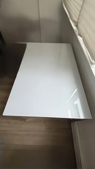 Glass Chrome Dining Table, View more