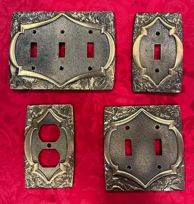 Vintage Switch plates; outlet plate, View more