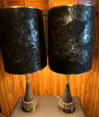 Funky Retro MCM Table Lamps