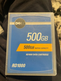 Dell 500gb native capacity RD 1000 data storage