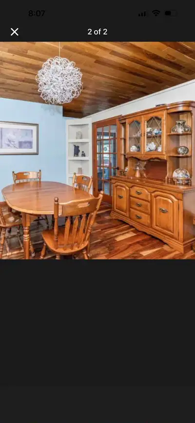 Maple Dining room set , View more