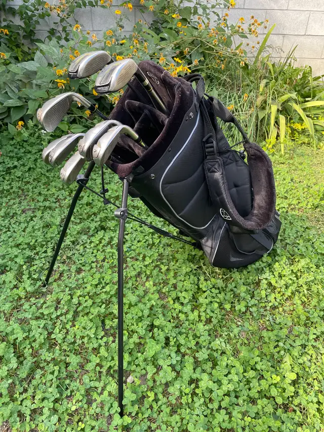 Sold - Nike SQ Machspeed Left Handed Iron Set and Bag in Golf in City of Toronto - Image 3