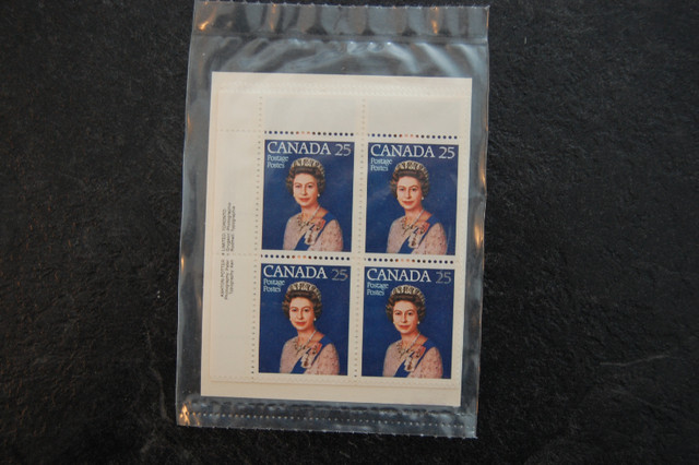 Queen Elizabeth Silver Jubilee Corner Block Stamps in Arts & Collectibles in Markham / York Region