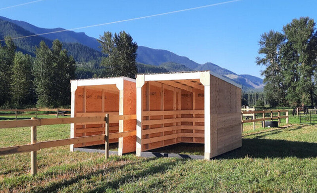 Quality Custom Built Livestock Shelters in Equestrian & Livestock Accessories in Lethbridge