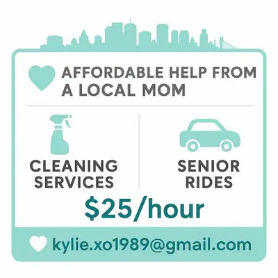 Need a Safe Ride ??? Or your House Cleaned?, View more