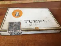 Vintage Turret Cigarette Tin