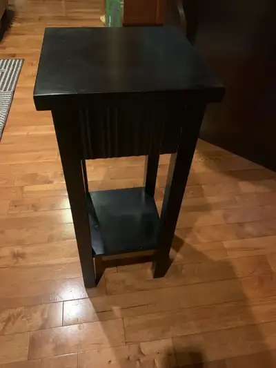 tall end table - plant stand, View more