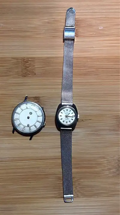Two Vintage Swiss Watches, View more
