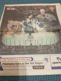 Toronto Sun insert 1998-1999 NHL season preview