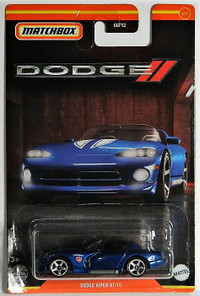 Matchbox Dodge Series 1/64 Dodge Viper RT/10 Diecast Car