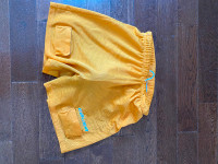 Yellow Bauer short - Jock & Sock Velcro