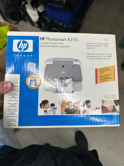 HP Photosmart A310 Digital Photo Inkjet Printer - NEW!, View more