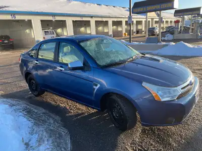 Selling my reliable 2008 Ford Focus, a compact and fuel-efficient car perfect for city driving and d...