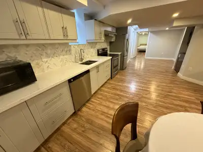 Fully Furnished 1,500 Sqft Legal 2-Bed Basement – Brampton, View more
