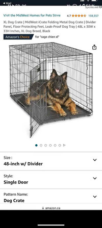 Grande cage chien 