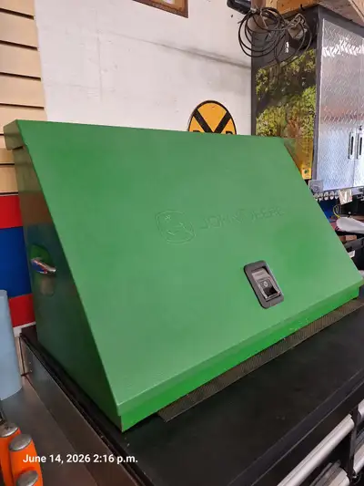 John Deere service truck toolbox, View more