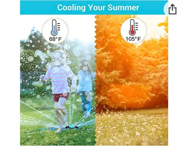 Trampoline Sprinkler, 360 Degree Trampoline Sprayer Water Park in Other in Winnipeg - Image 6