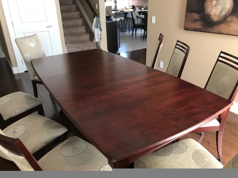 BERMEX Dining Table and Chairs Dining Tables & Sets Edmonton Kijiji