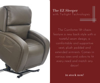EZ Sleeper Lift Chair with Twilight Technology