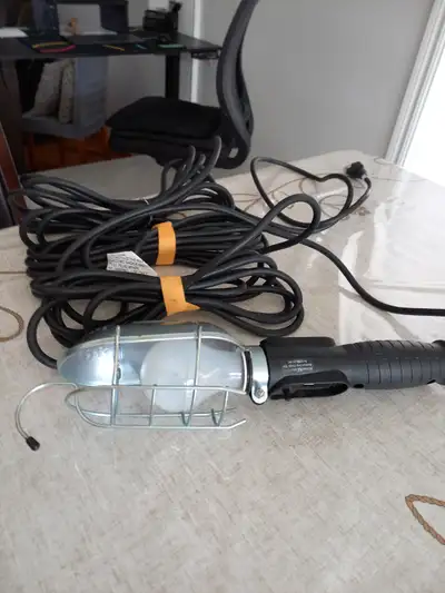 Metal Shield Incandescent Utility Light With 18-Gauge Cord, View more