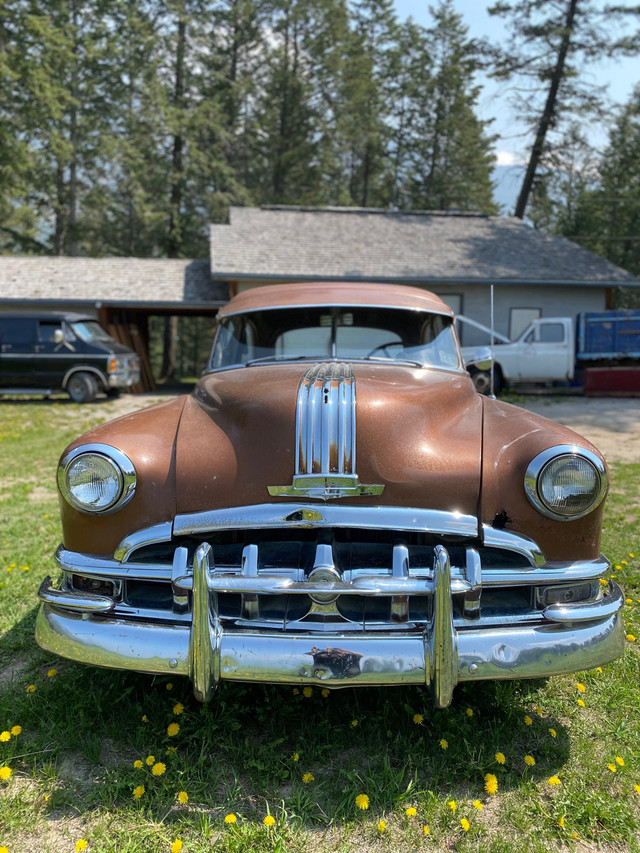 1950 Pontiac Chieftain Silver Streak Classic Cars Revelstoke Kijiji