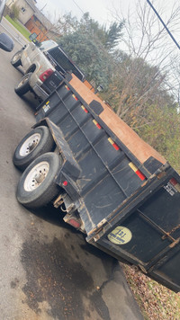 Cheap dump trailer and float trailer services 