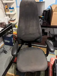 High backed computer chair
