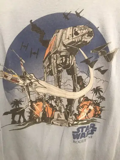 Vintage Star Wars Movie T-Shirt Size: Adult Large Condition: Used, Very Good. Light Wear