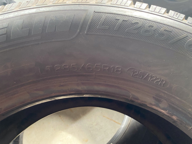 4 tires x Michelin Defender LTX M/S T285/65R18 in Tires & Rims in Dartmouth - Image 3