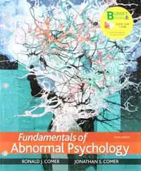 Fundamentals of Abnormal Psychology Comer 9781319172527