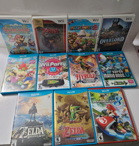 Wii and wii u games 
