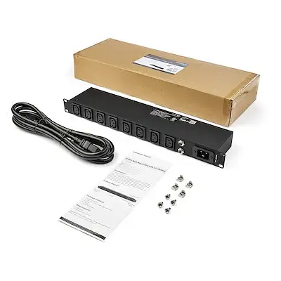New StarTech PDU08C13H 8-Port Rack-Mount PDU, View more