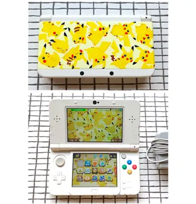 128GB Pikachu Nintendo ''new'' 3DS《ALL POKEMON 500+ Games》