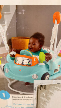 NEW Fisher-price 2 in 1 Sweet Ride Jumperoo