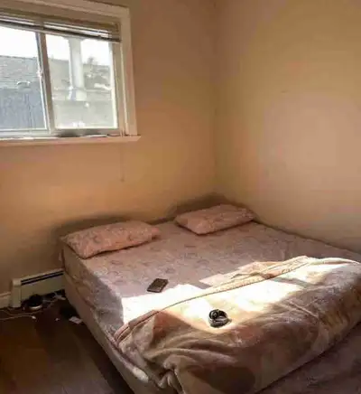Hi we are two sisters living in a two bedroom basement. We have 1 bedroom vacant. Rent is $450 if tw...