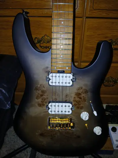 Charvel Pro Mod DK24 Poplar Burl, View more