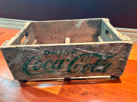 Vintage Coa-Cola Crate (Green)