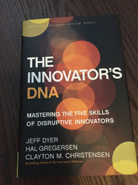 THE INNOVATOR'S DNA - BRAND NEW BOOK