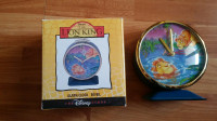 Boxed Metal Lion King Alarm Clock From The Disney Store