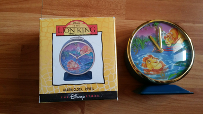 Boxed Metal Lion King Alarm Clock From The Disney Store, View more