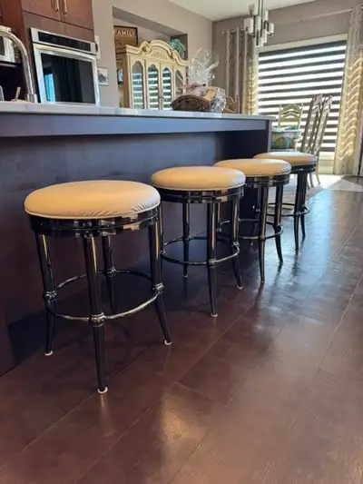 Like new HILLSDALE  designer barstools, View more