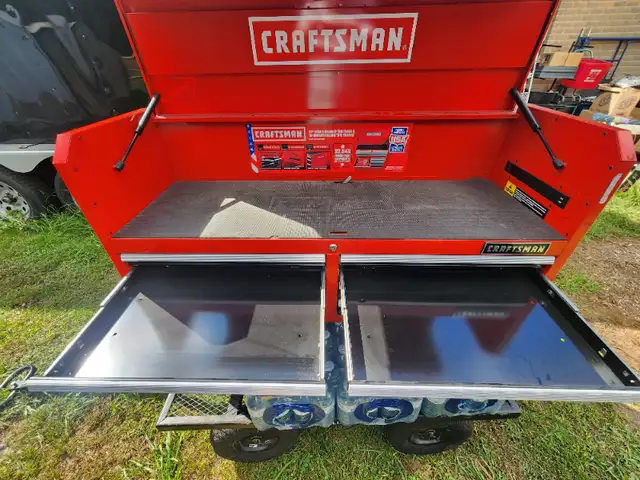 Craftsman 52"W Drawers Tool Chest W Power Bar in Tool Storage & Benches in Windsor Region - Image 4