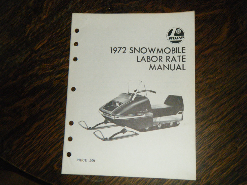 Rupp 1972 snowmobile for sale  