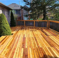 Western Red Cedar Decking