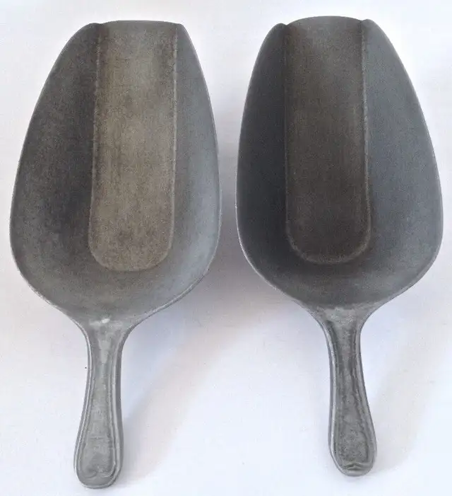 Antiquity. Collection. Very large iron spoons for condiments63417635999491121
