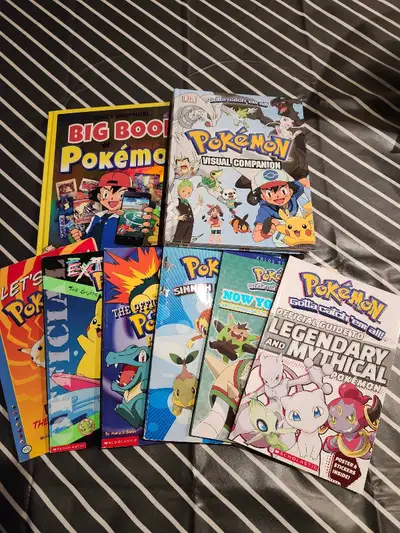 Eight Pokémon Books, View more