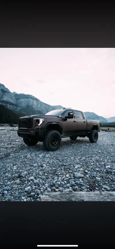 2024 GMC sierra 3500hd Denali duramax for sale. - Satin brown metallic PPF - Top half Black PPF - al...