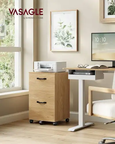 2-Drawer File Cabinet, Filing Cabinet for Home Office, Small Rol, View more