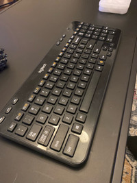 Logitech K360 keyboard and mouse