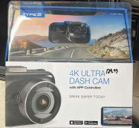 TYPE'S S401 Ultra HD 4K Dashcam